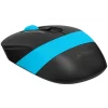 MOUSE A4TECH gaming, wireless, optic, 2000 dpi, negru / albastru, FG10 Blue