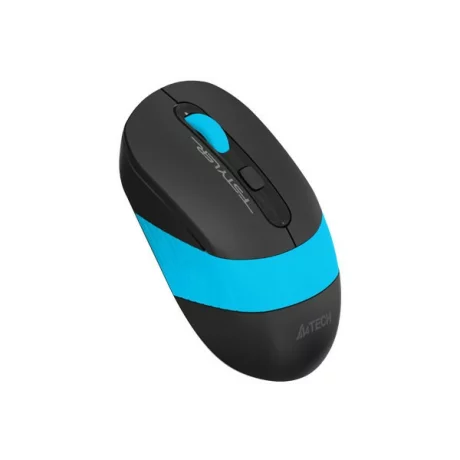 MOUSE A4TECH gaming, wireless, optic, 2000 dpi, negru / albastru, FG10 Blue