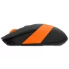 MOUSE A4TECH gaming, wireless, optic, 2000 dpi, negru / portocaliu, FG10 Orange