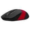 MOUSE A4TECH gaming, wireless, optic, 2000 dpi, negru / rosu, FG10 Red