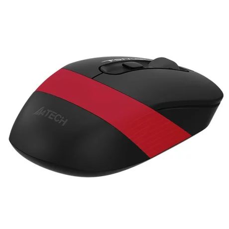 MOUSE A4TECH gaming, wireless, optic, 2000 dpi, negru / rosu, FG10 Red