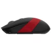 MOUSE A4TECH gaming, wireless, optic, 2000 dpi, negru / rosu, FG10 Red