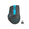 MOUSE A4TECH gaming, wireless, optic, 2000 dpi, negru / albastru, FG30 Blue