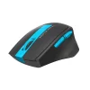 MOUSE A4TECH gaming, wireless, optic, 2000 dpi, negru / albastru, FG30 Blue