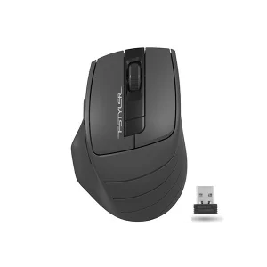 MOUSE A4TECH gaming, wireless, optic, 2000 dpi, negru / gri, FG30 Grey