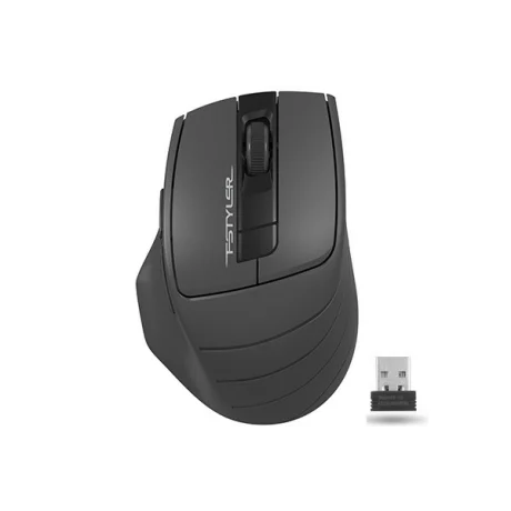 MOUSE A4TECH gaming, wireless, optic, 2000 dpi, negru / gri, FG30 Grey