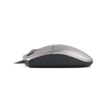 MOUSE A4TECH NB sau PC, cu fir, USB, optic, 1000 dpi, butoane/scroll 4/1, argintiu, &quot;OP-620D-SL&quot; (include TV 0.15 lei)