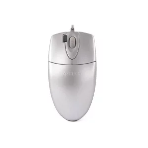 MOUSE A4TECH NB sau PC, cu fir, USB, optic, 1000 dpi, butoane/scroll 4/1, argintiu, &quot;OP-620D-SL&quot; (include TV 0.15 lei)