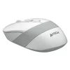 Mouse A4TECH cu fir, USB, negru / alb, FM10 White