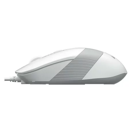 Mouse A4TECH cu fir, USB, negru / alb, FM10 White