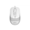 Mouse A4TECH cu fir, USB, negru / alb, FM10 White