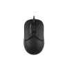 MOUSE cu fir A4TECH negru / alb FM12 Black