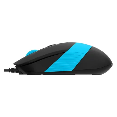 Mouse A4TECH cu fir, USB, negru / albastru, FM10 Blue