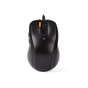 Mouse A4TECH cu fir, USB, negru, N-70FX-BK