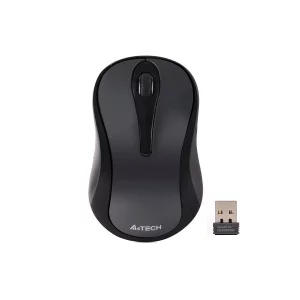 Mouse A4TECH wireless, gri lucios, G3-280N-GG
