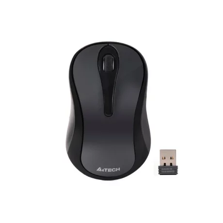 Mouse A4TECH wireless, gri lucios, G3-280N-GG