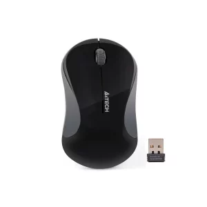 Mouse A4TECH wireless, negru / portocaliu, G3-270N-BO