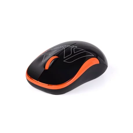 Mouse A4TECH wireless, negru / portocaliu, G3-300N-BO