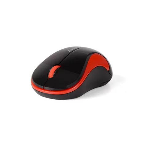 MOUSE A4TECH NB sau PC, wireless, optic, 1000 dpi, butoane/scroll 3/1, negru / rosu, &quot;G3-270N-BR&quot; (include TV 0.15 lei)