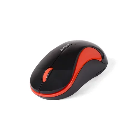 MOUSE A4TECH NB sau PC, wireless, optic, 1000 dpi, butoane/scroll 3/1, negru / rosu, &quot;G3-270N-BR&quot; (include TV 0.15 lei)