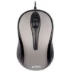 MOUSE A4TECH, &quot;N 350&quot; notebook, PC, cu fir, optic, USB, 1000 dpi, 3/1, negru, N-350-1