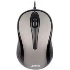 MOUSE A4TECH, &quot;N 350&quot; notebook, PC, cu fir, optic, USB, 1000 dpi, 3/1, negru, N-350-1