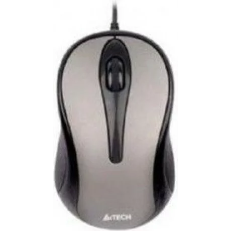 MOUSE A4TECH, &quot;N 350&quot; notebook, PC, cu fir, optic, USB, 1000 dpi, 3/1, negru, N-350-1