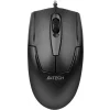 MOUSE A4TECH, notebook, PC, cu fir, optic, USB, 1000 dpi, 3/1, negru, &quot;OP-540NU-1&quot;, (include TV 0.15 lei)