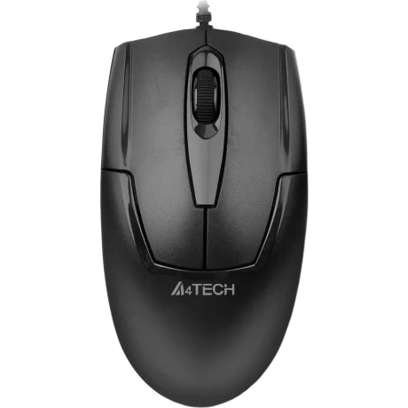 MOUSE A4TECH, notebook, PC, cu fir, optic, USB, 1000 dpi, 3/1, negru, &quot;OP-540NU-1&quot;, (include TV 0.15 lei)