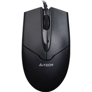 Mouse cu fir A4TECH negru OP-550NU-1