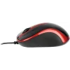 Mouse A4TECH, cu fir, negru / rosu, N-350-2