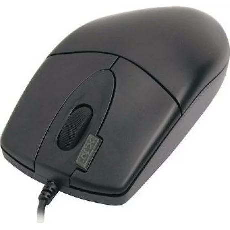 Mouse A4TECH, cu fir, negru, OP-620D-U1