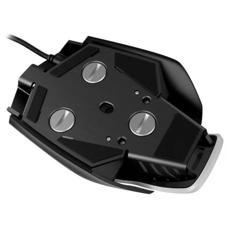 MOUSE CORSAIR - gaming, &quot;M65 Pro RGB&quot; , cu fir, optic, USB, 12000 dpi, 8/1, iluminare, butoane programabile, alb / negru, &quot;CH-9300111-EU&quot;, (include TV 0.15 lei)
