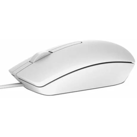 MOUSE cu fir DELL alb 570-AAIP