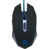 MOUSE GEMBIRD - gaming, cu fir, optic, iluminare, negru / albastru, MUSG-001-B