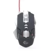 MOUSE GEMBIRD - gaming, cu fir, iluminare, negru / gri MUSG-05