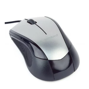 Mouse cu fir GEMBIRD negru / gri MUS-3B-02-BG