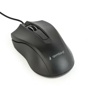 MOUSE GEMBIRD, cu fir, optic, USB, 1000 dpi, 3/1, negru, MUS-3B-01