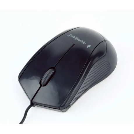 Mouse cu fir GEMBIRD negru MUS-3B-02