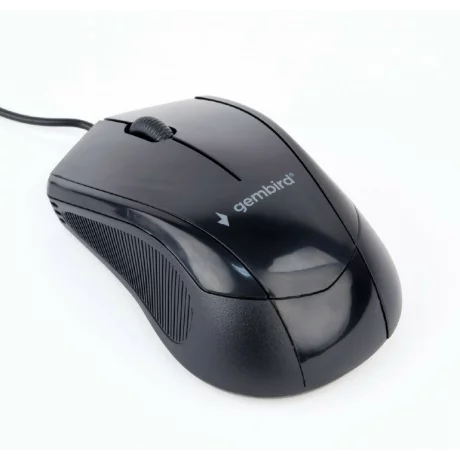 Mouse cu fir GEMBIRD negru MUS-3B-02