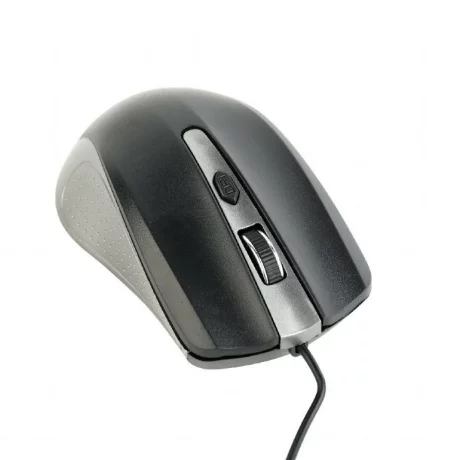 Mouse cu fir GEMBIRD negru / gri MUS-4B-01-GB