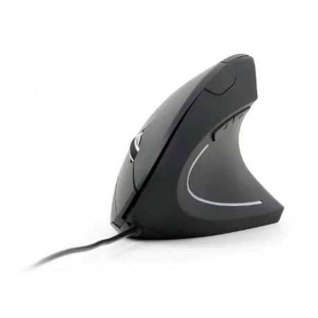 Mouse wireless ergonomic GEMBIRD negru MUS-ERGO-01