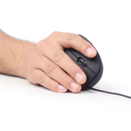 Mouse wireless ergonomic GEMBIRD negru MUS-ERGO-01