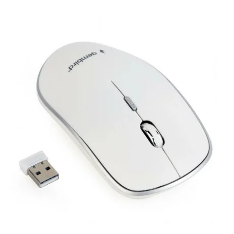 MOUSE GEMBIRD,  Wireless, 1600 dpi, 4/1, alb, MUSW-4B-01-W