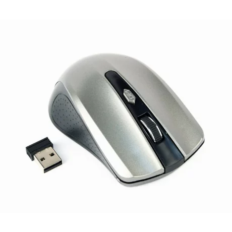 Mouse GEMBIRD,  Wireless,  negru / gri, MUSW-4B-04-BG