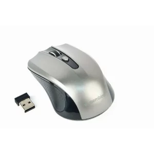 Mouse GEMBIRD,  Wireless,  negru / gri, MUSW-4B-04-BG