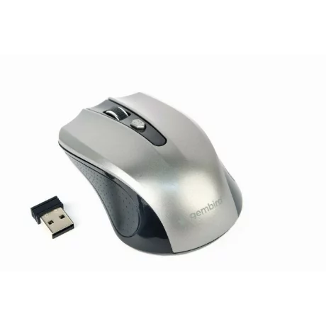 Mouse GEMBIRD,  Wireless,  negru / gri, MUSW-4B-04-BG