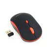 Mouse wireless GEMBIRD negru / rosu MUSW-4B-03-R