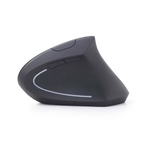 Mouse wireless ergonomic GEMBIRD negru MUSW-ERGO-01