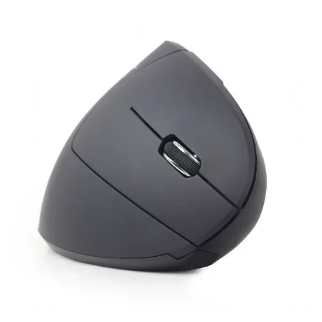 Mouse wireless ergonomic GEMBIRD negru MUSW-ERGO-01